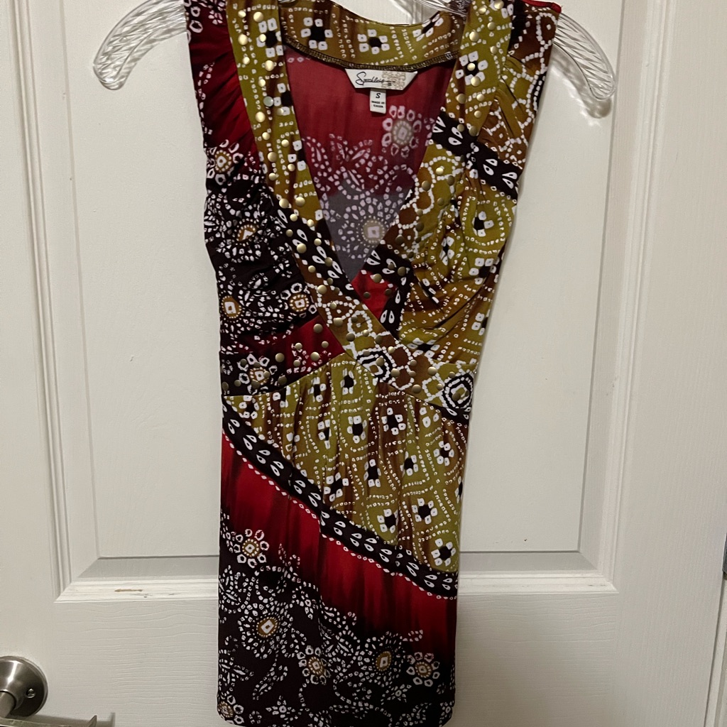 Speechless Women's Multicolor Sleeveless Dress